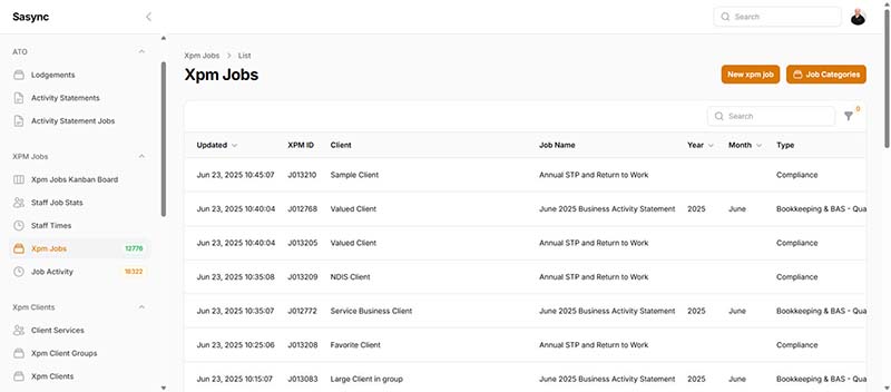 XPM Jobs Preview